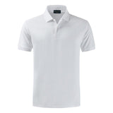 100% Cotton Top Quality 2020 Summer New Men's Polos Shirts Plus Size XS-4XL Solid Color Short Sleeve Polos Homme Lapel Male Tops