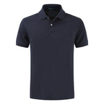 100% Cotton Top Quality 2020 Summer New Men's Polos Shirts Plus Size XS-4XL Solid Color Short Sleeve Polos Homme Lapel Male Tops