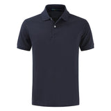 100% Cotton Top Quality 2020 Summer New Men's Polos Shirts Plus Size XS-4XL Solid Color Short Sleeve Polos Homme Lapel Male Tops