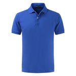 100% Cotton Top Quality 2020 Summer New Men's Polos Shirts Plus Size XS-4XL Solid Color Short Sleeve Polos Homme Lapel Male Tops