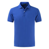 100% Cotton Top Quality 2020 Summer New Men's Polos Shirts Plus Size XS-4XL Solid Color Short Sleeve Polos Homme Lapel Male Tops