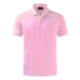100% Cotton Top Quality 2020 Summer New Men's Polos Shirts Plus Size XS-4XL Solid Color Short Sleeve Polos Homme Lapel Male Tops