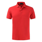 100% Cotton Top Quality 2020 Summer New Men's Polos Shirts Plus Size XS-4XL Solid Color Short Sleeve Polos Homme Lapel Male Tops