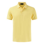 100% Cotton Top Quality 2020 Summer New Men's Polos Shirts Plus Size XS-4XL Solid Color Short Sleeve Polos Homme Lapel Male Tops