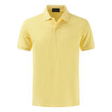 100% Cotton Top Quality 2020 Summer New Men's Polos Shirts Plus Size XS-4XL Solid Color Short Sleeve Polos Homme Lapel Male Tops