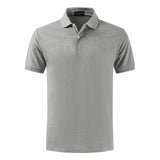 100% Cotton Top Quality 2020 Summer New Men's Polos Shirts Plus Size XS-4XL Solid Color Short Sleeve Polos Homme Lapel Male Tops