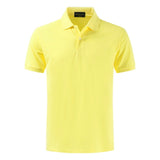 100% Cotton Top Quality 2020 Summer New Men's Polos Shirts Plus Size XS-4XL Solid Color Short Sleeve Polos Homme Lapel Male Tops