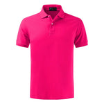 100% Cotton Top Quality 2020 Summer New Men's Polos Shirts Plus Size XS-4XL Solid Color Short Sleeve Polos Homme Lapel Male Tops