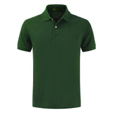 100% Cotton Top Quality 2020 Summer New Men's Polos Shirts Plus Size XS-4XL Solid Color Short Sleeve Polos Homme Lapel Male Tops