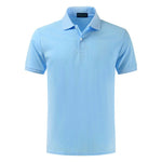 100% Cotton Top Quality 2020 Summer New Men's Polos Shirts Plus Size XS-4XL Solid Color Short Sleeve Polos Homme Lapel Male Tops