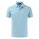 100% Cotton Top Quality 2020 Summer New Men's Polos Shirts Plus Size XS-4XL Solid Color Short Sleeve Polos Homme Lapel Male Tops
