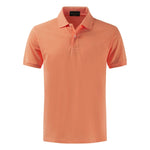 100% Cotton Top Quality 2020 Summer New Men's Polos Shirts Plus Size XS-4XL Solid Color Short Sleeve Polos Homme Lapel Male Tops
