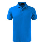 100% Cotton Top Quality 2020 Summer New Men's Polos Shirts Plus Size XS-4XL Solid Color Short Sleeve Polos Homme Lapel Male Tops