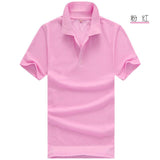 2019 Shirt Men Clothing short Sleeve Tees for women summer style classic tops Blue Black White Solid color