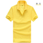 2019 Shirt Men Clothing short Sleeve Tees for women summer style classic tops Blue Black White Solid color